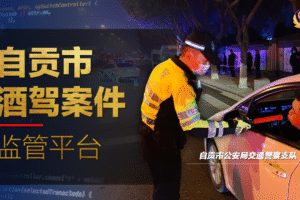 自贡市酒驾案件监管平台汇报材料
